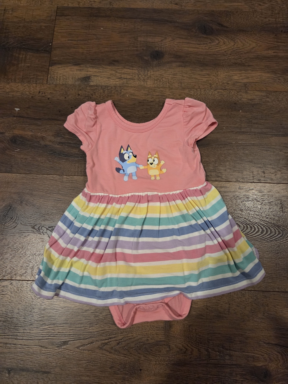 Little Sleepies Bluey Skater Bodysuit Dress